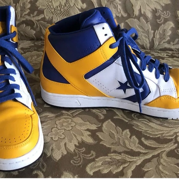Rare Converse Cons Weapon Pro Go Dubs Leather Warriors Custom made Men Size 13 - Picture 8 of 15